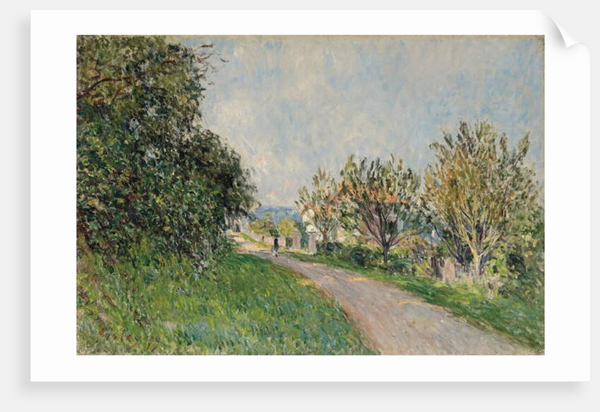 Path Near Sevres, 1879 by Alfred Sisley