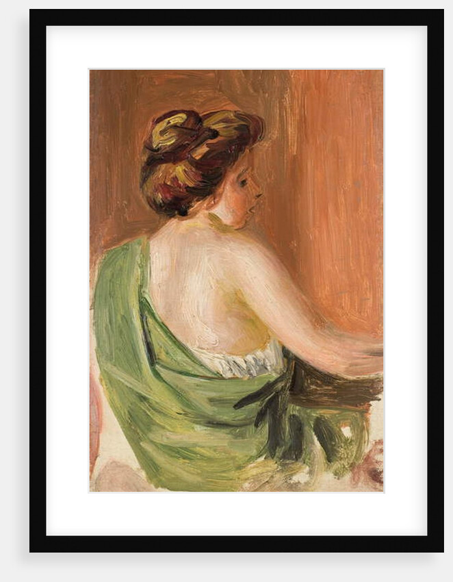 Woman from the Back, by Pierre Auguste Renoir