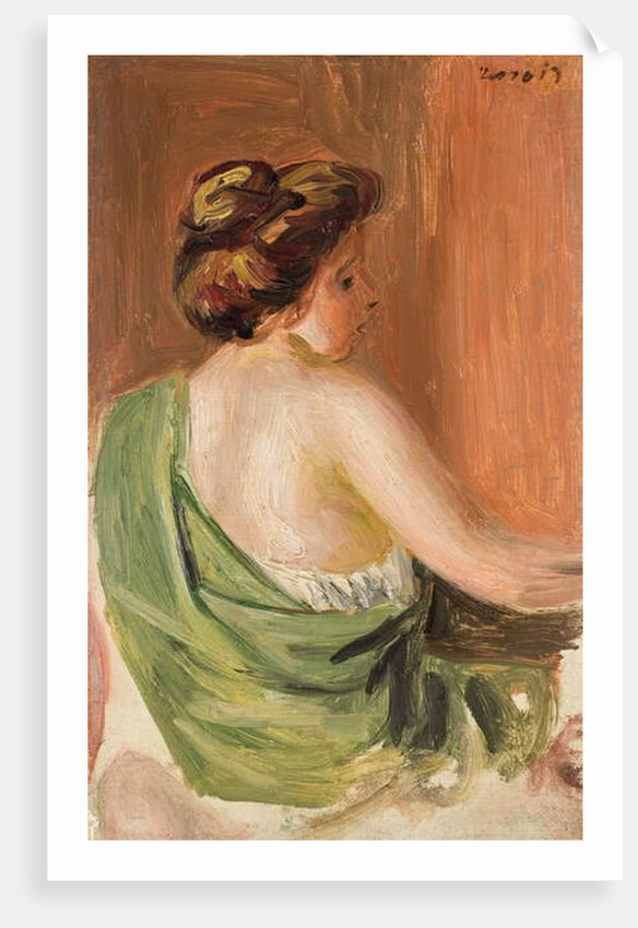 Woman from the Back, by Pierre Auguste Renoir