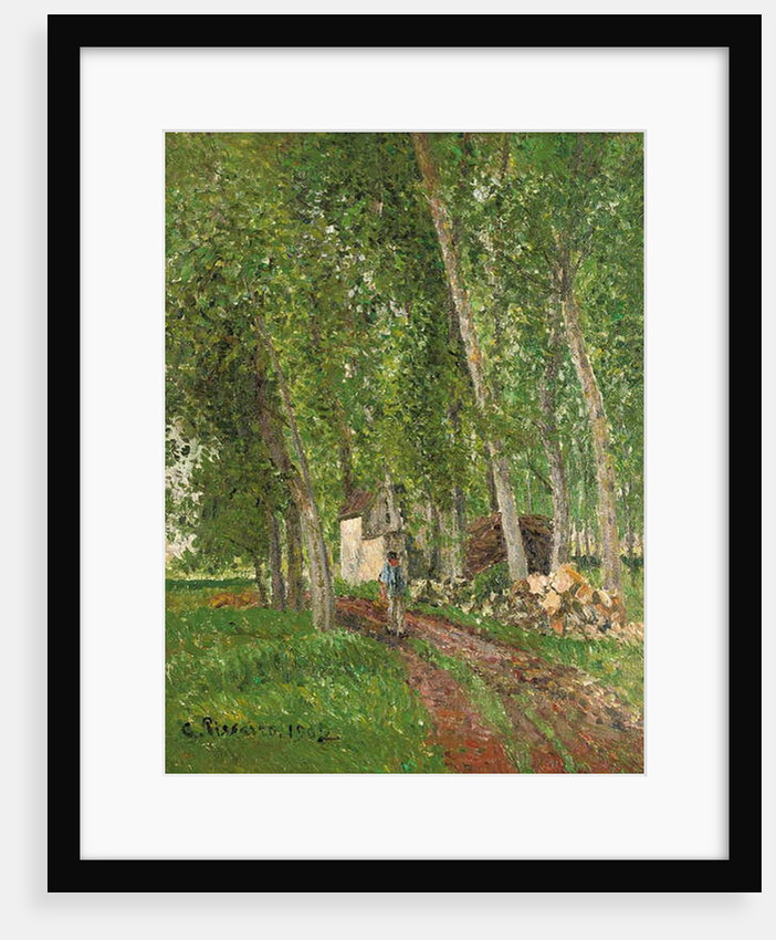 Undergrowth at Moret, 1902 by Camille Pissarro