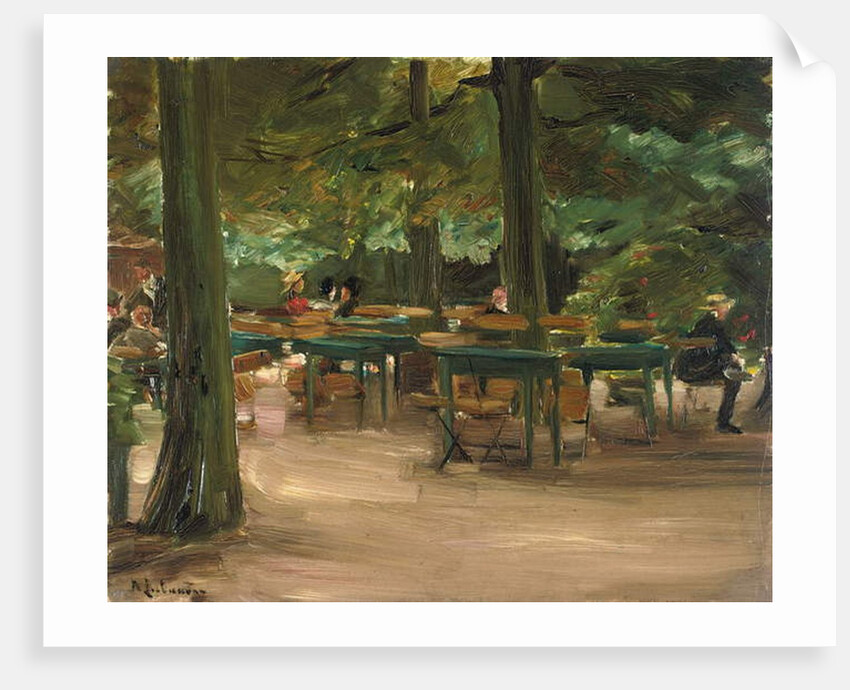 Beer Garden, 1905 by Max Liebermann