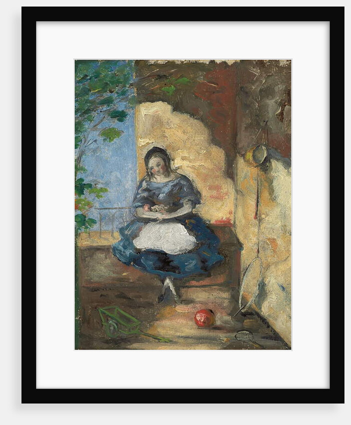 Girl; Fillette, 1872-3 by Paul Cezanne