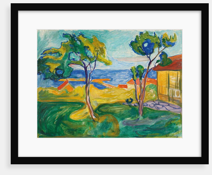 The Garden in Asgardstrand, 1904-1905 by Edvard Munch