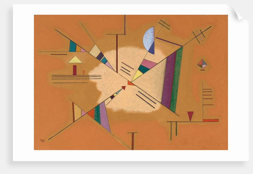 Diagonal, 1930 by Wassily Kandinsky