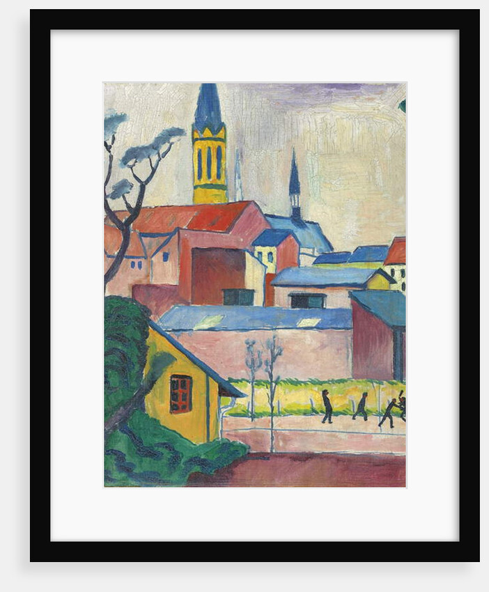Marienkirche, 1911 by August Macke