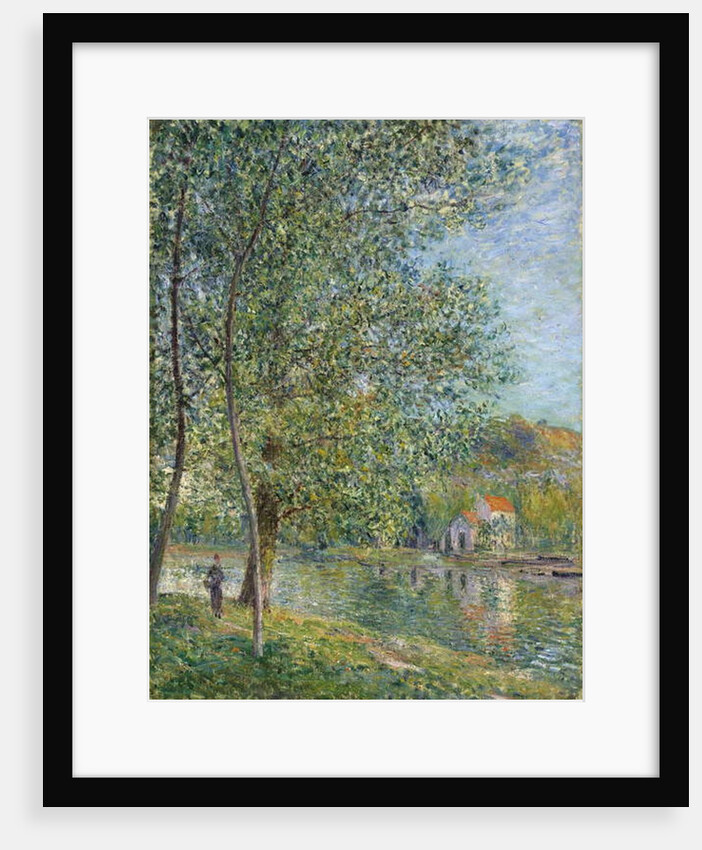 Morning Near the Loing; Matin pres du Loing, 1879 by Alfred Sisley