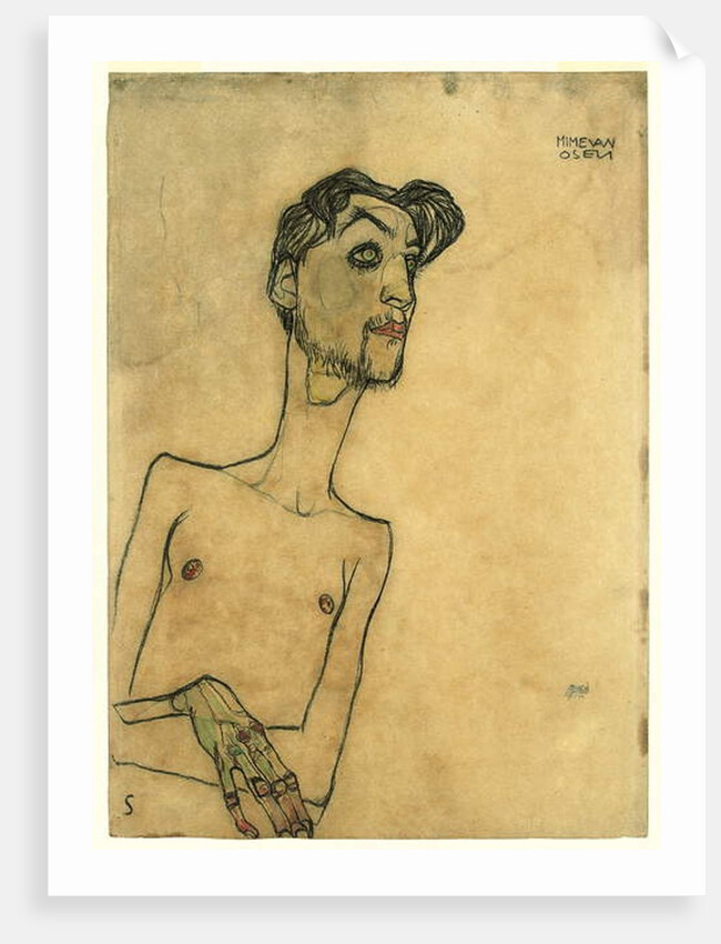 Mime van Osen, 1910 by Egon Schiele