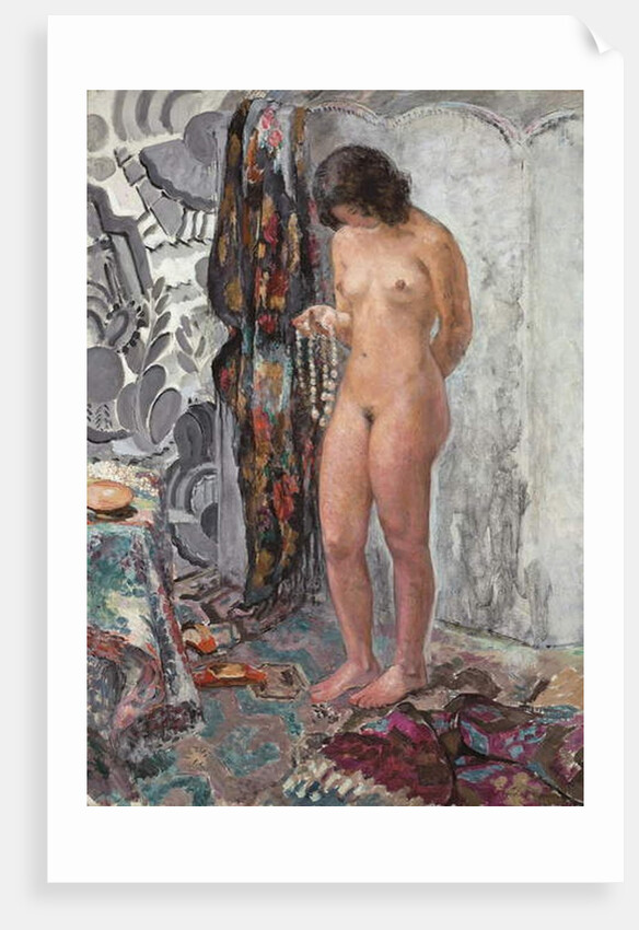 Standing Nude with a Necklace, c. 1923 by Henri Lebasque