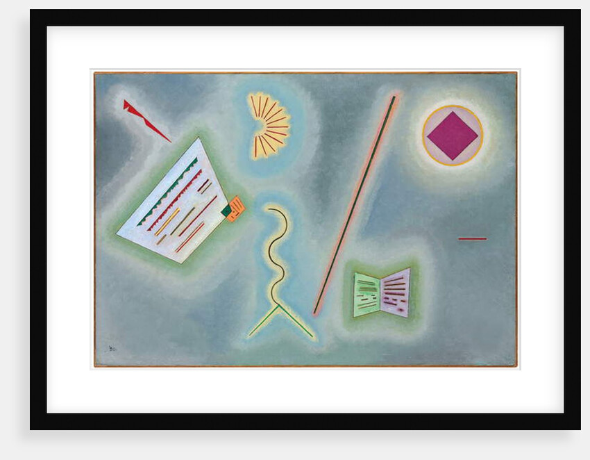 Surfaces and Lines, 1930 by Wassily Kandinsky