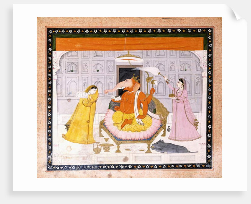 The Worship of Ganesh, c.1790 by Giulio Carlini