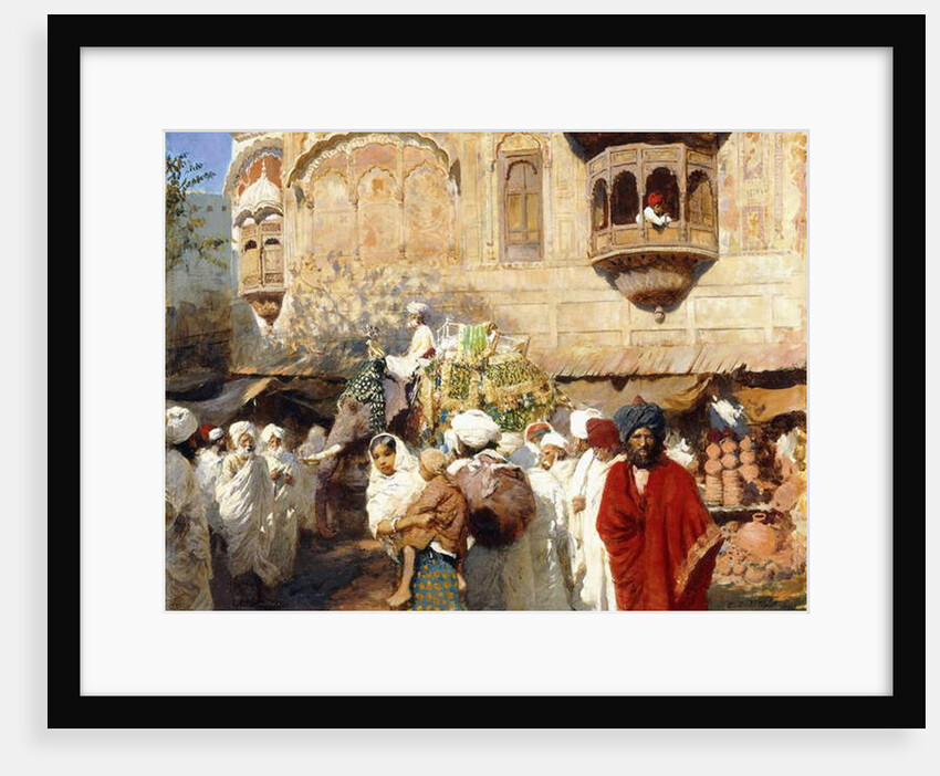 A Street in Jodphur, India, by Edwin Lord Weeks