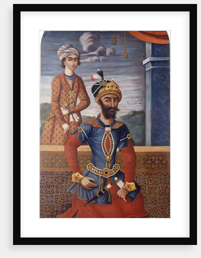 Portrait of Genghiz Khan, c.1803-4 by Mihr'Ali Mihr'Ali