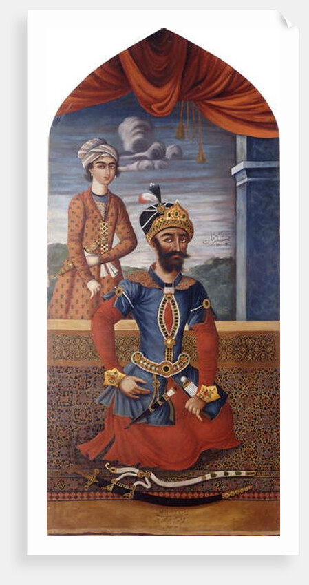 Portrait of Genghiz Khan, c.1803-4 by Mihr'Ali Mihr'Ali