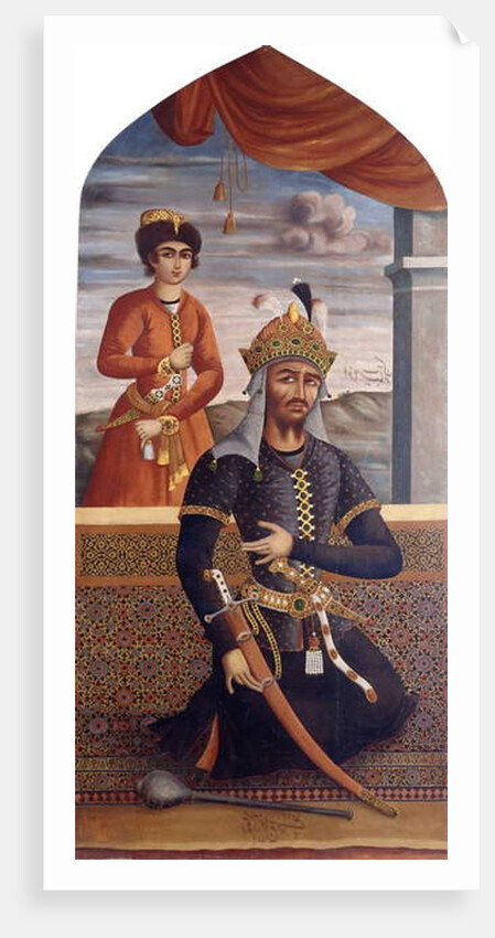 Portrait of Afrasiyab, King of Turan, c.1803-4 by Mihr'Ali Mihr'Ali