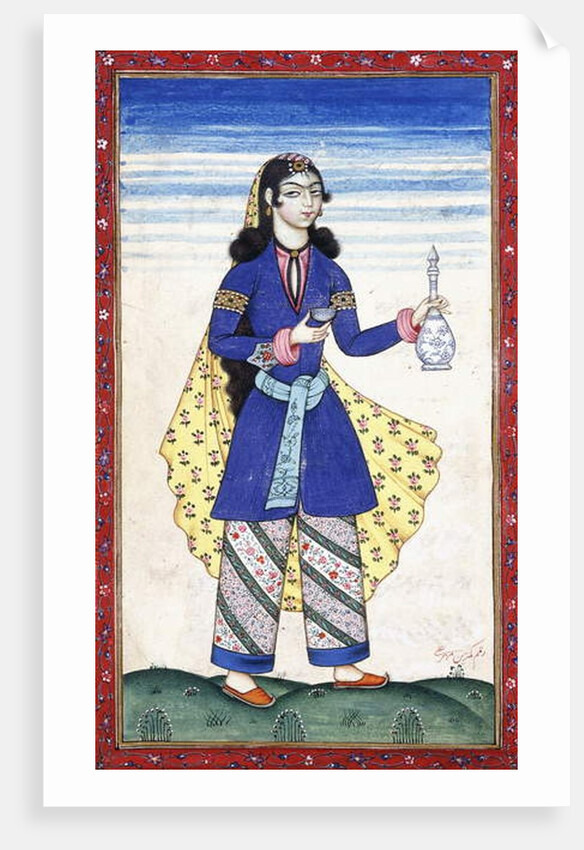 Portrait of a Youth, early 19th century by Mihr'Ali Mihr'Ali