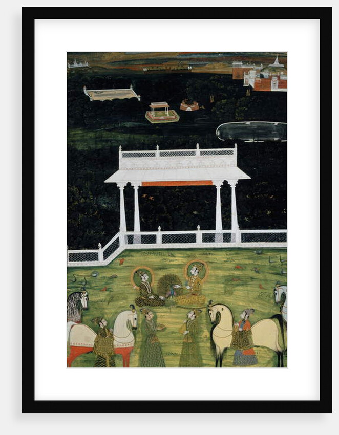 A Princely Paradise, c. 1750-1760 by Indian School