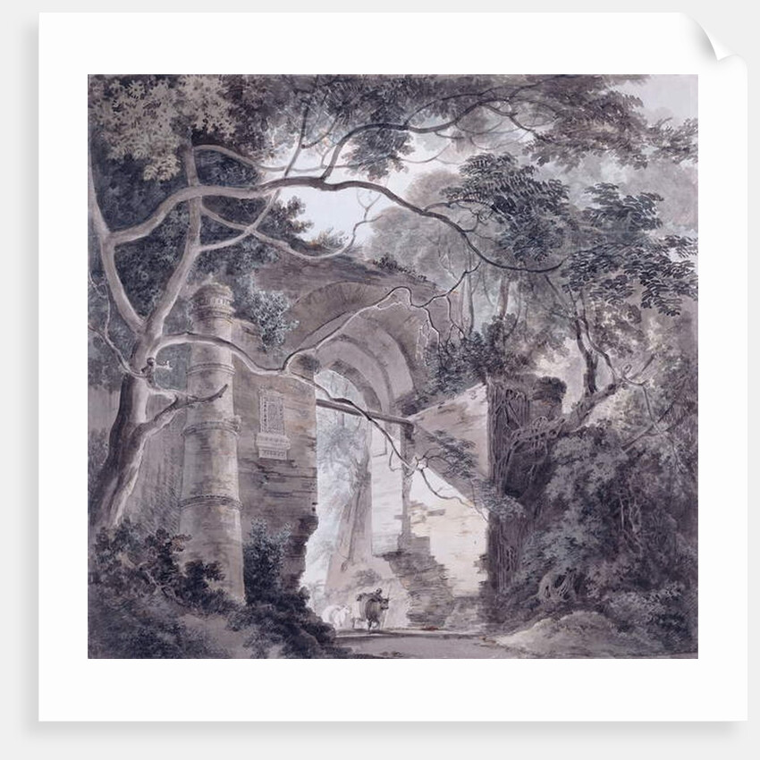 The Kotwali Gate, Gaur, Bengal by Thomas & William Daniell