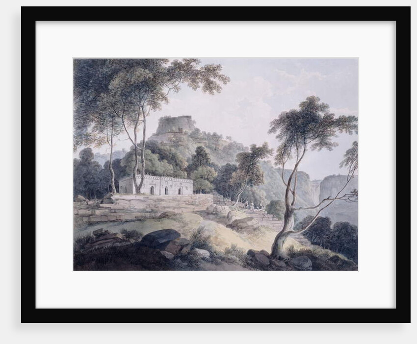 Rajghat, Rohtasgarh, Bihar by Thomas & William Daniell