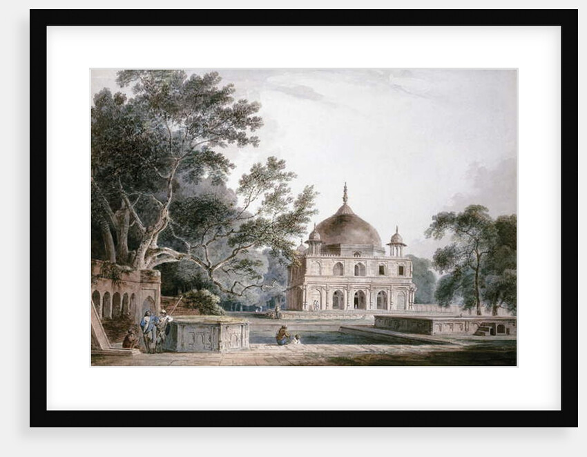 The Mausoleum of Prince Khusrau, Allahabad, Uttar Pradesh, by Thomas & William (1769-1837) Daniell