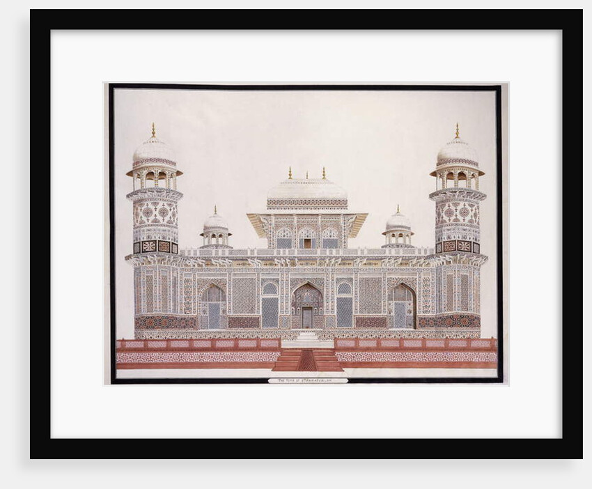 The Tomb of Etahmadowlah, c. 1815 by Agra School