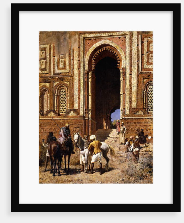 The Gateway of Alah-ou-din, Old Delhi, late 19th century by Edwin Lord Weeks