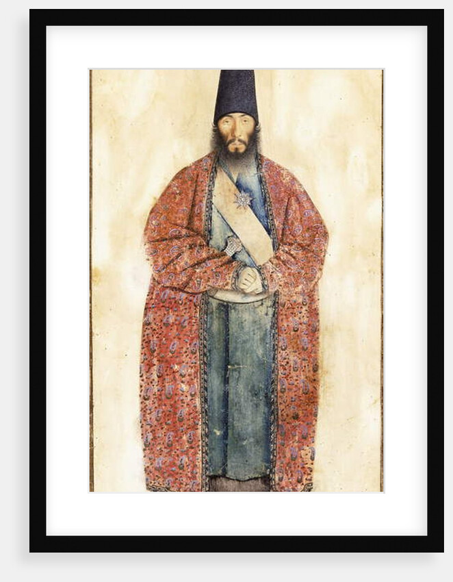 Portrait of the Late Sam Khan Ilkhani, 19th century by Persian School