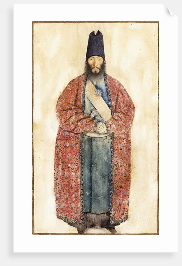 Portrait of the Late Sam Khan Ilkhani, 19th century by Persian School