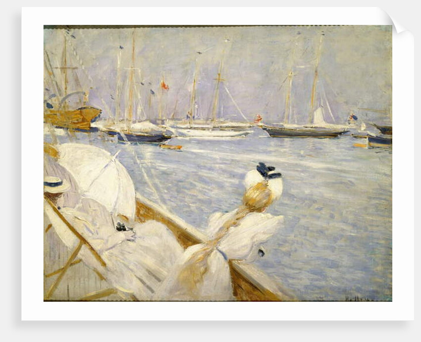 Dora Hugo and the Wife of the Artist; Dora Hugo et la Femme de L'Artiste by Paul Cesar Helleu