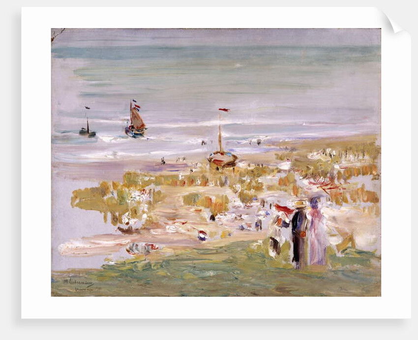 Der Strand, Scheveningen, 1900 by Max Liebermann