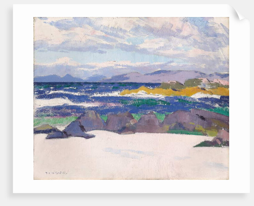 The Shoreline, Iona by Francis Campbell Boileau Cadell