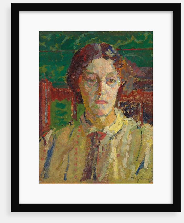 Portrait of Mrs Whelan, c. 1912-3 by Harold Gilman