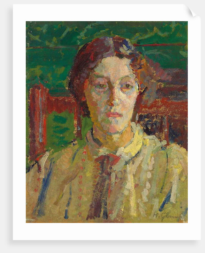 Portrait of Mrs Whelan, c. 1912-3 by Harold Gilman
