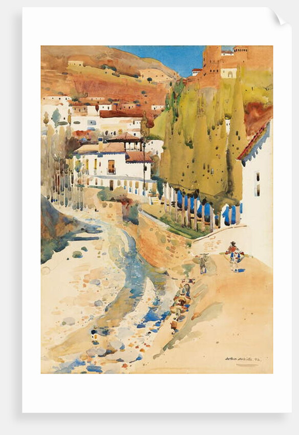 The Valley of the Darro, 1893 by Arthur Melville