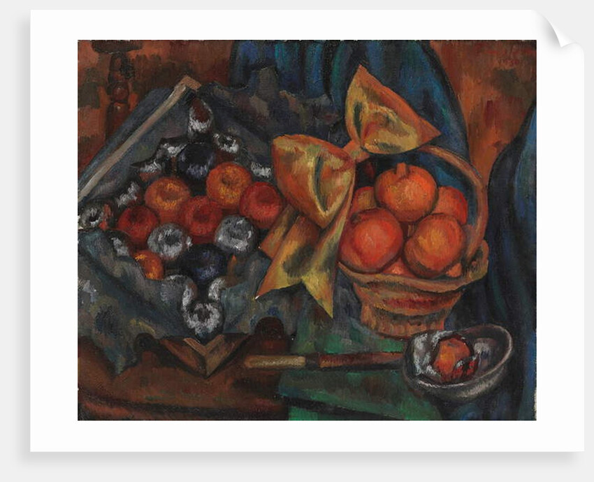 Still Life with Pomegranates and Fruit, 1930 by Mark Gertler
