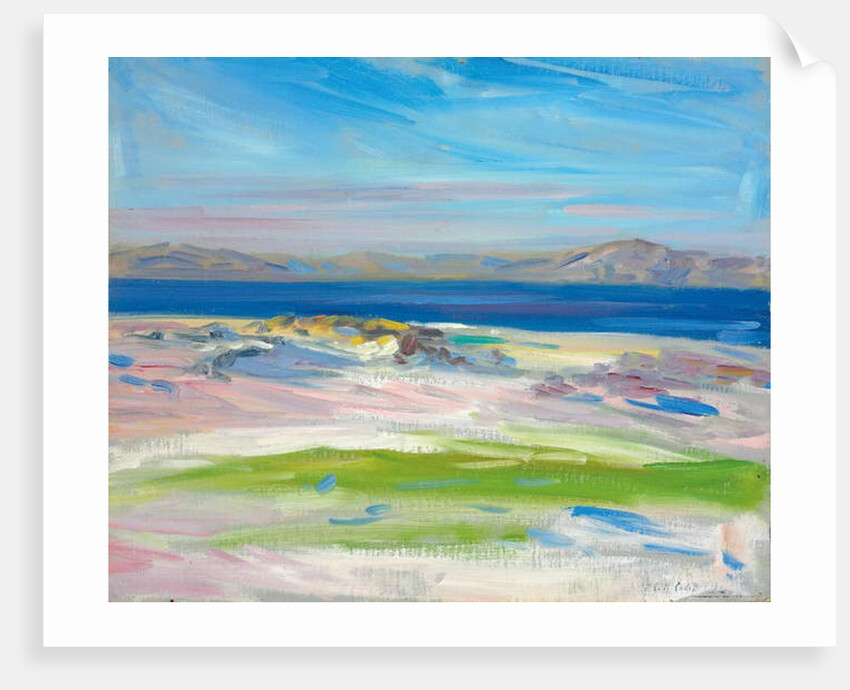 The View of the White Sands, Iona by Francis Campbell Boileau Cadell