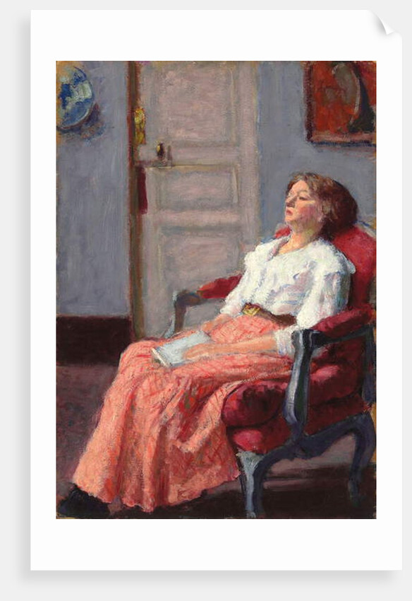 A Quiet Read, c. 1912 by Roderic O'Conor