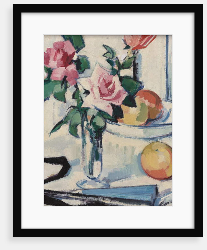 Still Life with Pink Roses by Samuel John Peploe