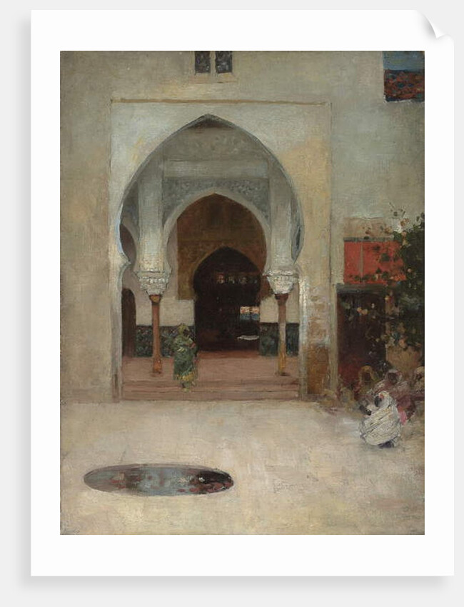 Study for 'At the Door of the Seraglio', c. 1890 by Arthur Melville