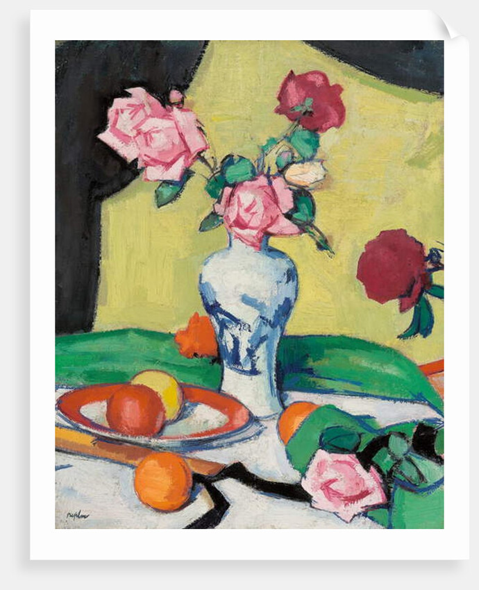 Roses, early 1920s by Samuel John Peploe