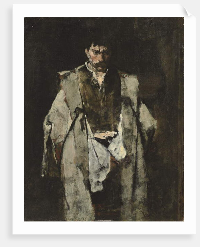 Tramp at Night; Un Vagabond de nuit, by Mihaly Munkacsy