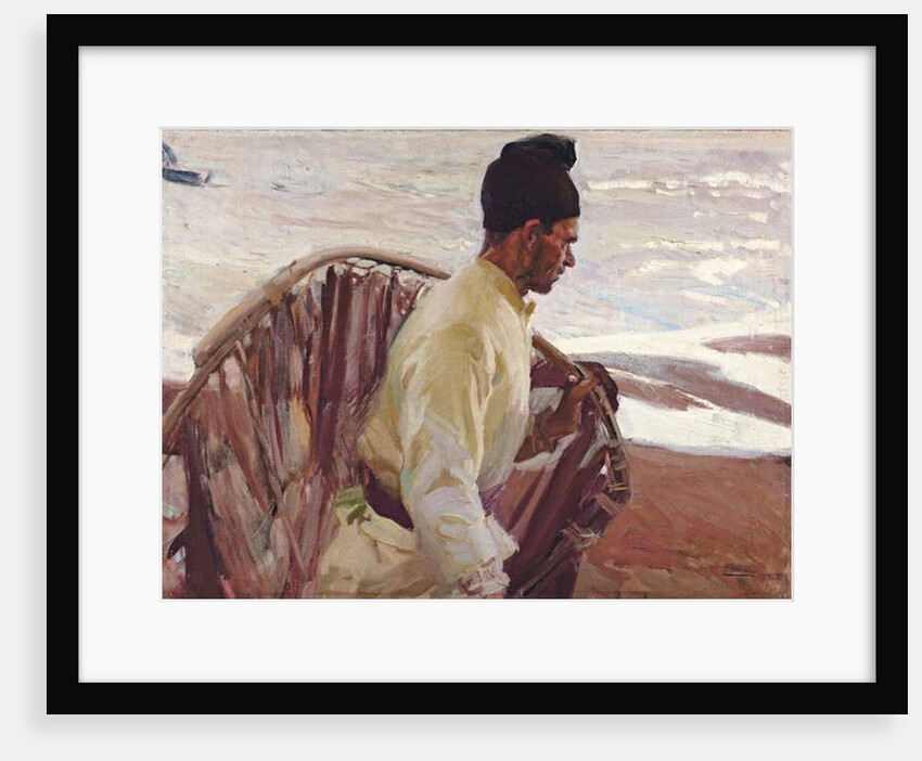 Shrimp Fisherman, Valencia; Pescador de quisquillas, Valencia, 1908 by Joaquin Sorolla y Bastida