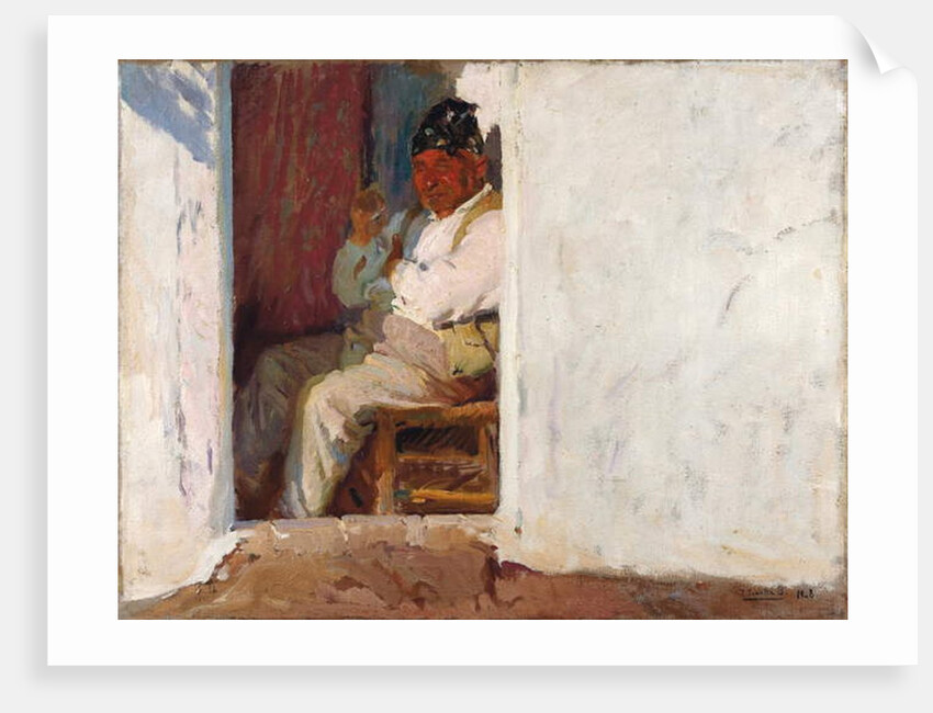 Uncle Pancha by Joaquin Sorolla y Bastida