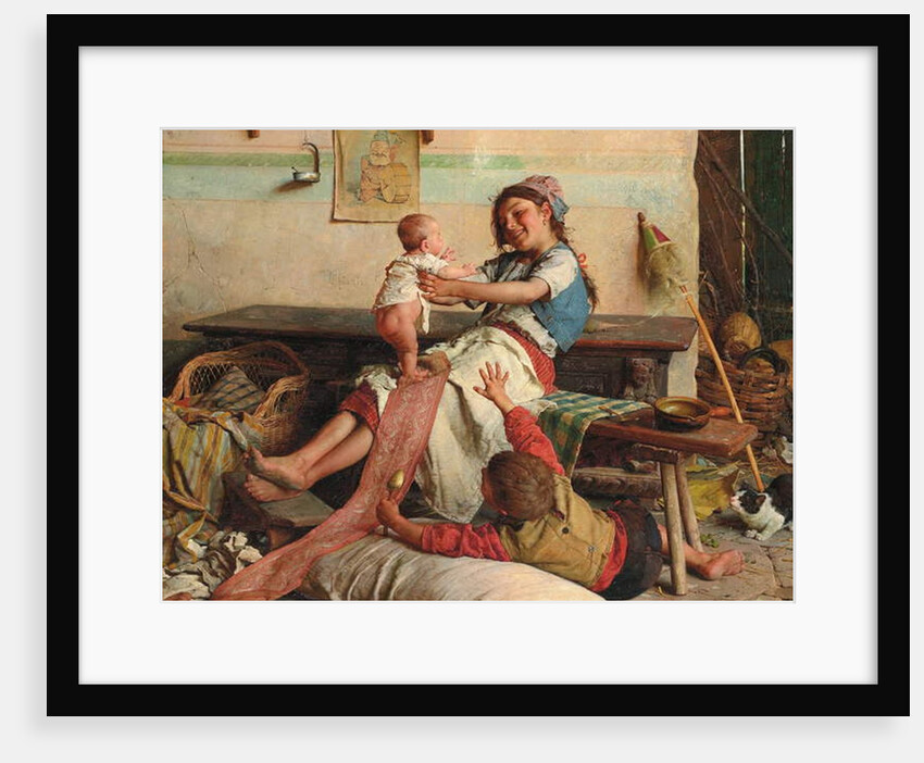 Brotherly Affection; Affetto fraterno, c. 1900 by Gaetano Chierici