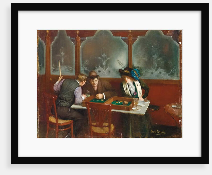 At the Cafe; Au cafe, 1909 by Jean Beraud