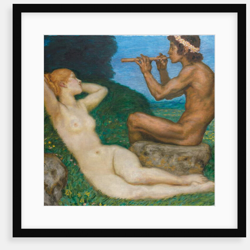 Spring Love by Franz von Stuck
