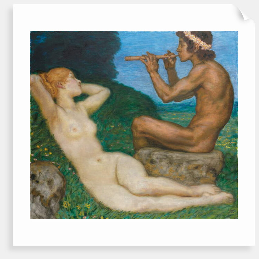 Spring Love by Franz von Stuck