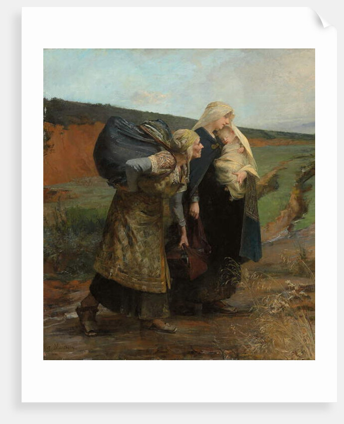 La Repudiee, 1882 by Albert Pierre Rene Maignan