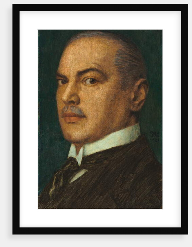 A Self-portrait, 1923 by Franz von Stuck