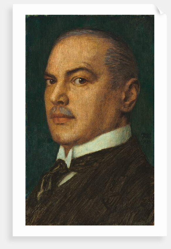 A Self-portrait, 1923 by Franz von Stuck