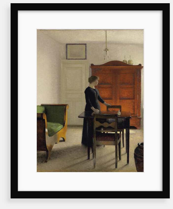 Ida in an Interior, 1897 by Vilhelm Hammershoi
